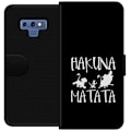 Pikkukuva 1 / 3: Samsung Galaxy Note9 Lompakkokotelo Hakuna Matata