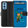 Miniatyrbillede 1 af 3: OnePlus 9 Tegnebogsetui Minecraft Huler