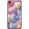 Miniatyrbillede 1 af 2: Apple iPhone XR Gennemsigtig cover Hjerter Kærlighed Grafisk Design Romantisk Motiv Populær Symbol Grafisk Mønster Dekoration