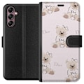 Miniatyrbillede 1 af 3: Samsung Galaxy A14 5G Tegnebogsetui Teddy Dior Vibes - luksuriøs bamse i modetil