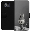 Miniatyrbillede 1 af 3: Samsung Galaxy Alpha Tegnebogsetui Pop Mart MEGA LABUBU LABUBU Sketch 1000%