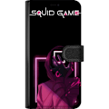 Miniatyrbillede 3 af 3: Google Pixel 6a Tegnebogsetui Squid Game Tema Populær Serie Motiv Grafisk Ikonisk Design Asiatisk Popkultur Spænding Drama
