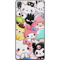 Pikkukuva 1 / 3: Sony Xperia Z3 Läpinäkyvä kuori Kawaii Sanrio Crew