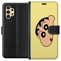 Miniatyrbild 1 av 3: Samsung Galaxy A13 Plånboksfodral Peeking Shinchan