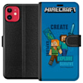 Pikkukuva 1 / 3: Apple iPhone 11 Lompakkokotelo Minecraft Luolastot