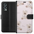 Miniatyrbillede 1 af 3: OnePlus Nord 2 5G Tegnebogsetui Teddy Dior Vibes - luksuriøs bamse i modetil