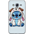 Pikkukuva 1 / 3: Samsung Galaxy J5 Läpinäkyvä kuori Stitch Koirapuku Lilo & Stitch Disney Hauska Design Sininen Avaruusolento Sarjakuva Hahmo Suosittu Lapsille Suos