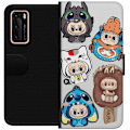 Miniatyrbillede 1 af 3: Huawei P40 Tegnebogsetui Labubu figur samling - Pop Mart Labub