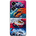 Pikkukuva 1 / 3: OnePlus Nord 2T Läpinäkyvä kuori Nopeat Autot - Piirretty K