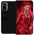 Miniatyrbilde 1 av 3: Xiaomi Redmi Note 10S Lommeboketui Ronaldo Ferdigheter - CR7 D
