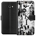 Miniatyrbillede 1 af 3: Samsung Galaxy A3 (2017) Tegnebogsetui Kim Kardashian – Aest