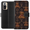 Pikkukuva 1 / 3: Xiaomi Redmi Note 10 Pro Lompakkokotelo Louis Vuitton Teddykarhu Kuvio Ylellinen Muotisuunnittelu Suosittu Motiivi Muoti-Trendi Ylelliset Asusteet