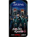 Miniatyrbild 3 av 3: Huawei P smart 2021 Plånboksfodral Squid Game Säsong 3 Seriefigurer Populärt TV Serie Motiv Ikoner Spänning Drama Asiatisk Design Trend