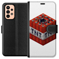 Miniatyrbillede 1 af 3: Samsung Galaxy A23 Tegnebogsetui Minecraft TNT
