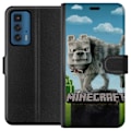 Miniatyrbild 1 av 3: Motorola Edge 20 Pro Plånboksfodral A Minecraft Movie