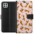 Miniatyrbillede 1 af 3: Samsung Galaxy A22 5G Tegnebogsetui tiger