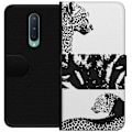Miniatyrbillede 1 af 3: OnePlus 8 Tegnebogsetui Leopard Faces