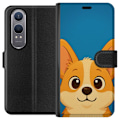 Miniatyrbillede 1 af 3: OnePlus Nord CE4 Lite Tegnebogsetui Hello Corgi