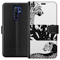 Pikkukuva 1 / 3: Xiaomi Redmi 9 Lompakkokotelo Leopard Faces