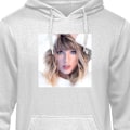 Miniatyrbillede 1 af 8: Børne-Hoodie | Blød Hættetrøje til Børn Taylor Swift grå 12-13 År