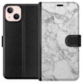 Pikkukuva 1 / 3: Apple iPhone 13 Lompakkokotelo Marmori Valkoinen