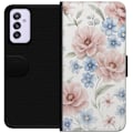 Miniatyrbillede 1 af 3: Samsung Galaxy A82 5G Tegnebogsetui Romantiske blomster