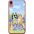 Miniatyrbild 1 av 2: Apple iPhone XR Genomskinligt Skal Bluey mobilskal med hela familjen i färgglad design