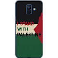 Miniatyrbild 1 av 3: Samsung Galaxy A6 (2018) Genomskinligt Skal Stand with Palestine – solidaritetsdesign med starkt budskap