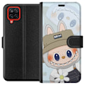 Miniatyrbillede 1 af 3: Samsung Galaxy A12 Tegnebogsetui Labubu med hat - Pop Mart figur Mr. Butcher i retro-stil med karakter
