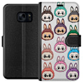 Miniatyrbillede 1 af 3: Samsung Galaxy S7 Tegnebogsetui Labubu Macaron Monster - Nutte