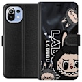 Miniatyrbillede 1 af 3: Xiaomi Mi 11 Lite Tegnebogsetui <nl>Labubu Black Energy - Sort