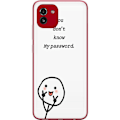 Miniatyrbild 1 av 3: Samsung Galaxy A03 Genomskinligt Skal You Don’t Know My Password – edgy textmotiv med attityd