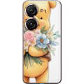 Miniatyrbilde 1 av 3: Asus Zenfone 9 Gjennomsiktig deksel Nalle Puh med blomster - k