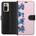 Miniatyrbillede 1 af 3: Xiaomi Redmi Note 10 Pro Tegnebogsetui  Stitch Grin & Leg –
