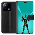 Miniatyrbillede 1 af 3: Xiaomi 13 Pro Tegnebogsetui sort ridder fortnite