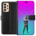 Miniatyrbillede 1 af 3: Samsung Galaxy A33 5G Tegnebogsetui sort ridder fortnite