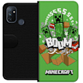 Miniatyrbillede 1 af 3: OnePlus Nord N100 Tegnebogsetui Minecraft Boom