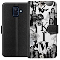Pikkukuva 1 / 3: Samsung Galaxy A6 (2018) Lompakkokotelo Kim Kardashian – Aesthetic Look 2025