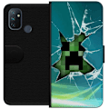 Miniatyrbillede 1 af 3: OnePlus Nord N100 Tegnebogsetui Minecraft