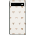 Pikkukuva 1 / 3: Google Pixel 6a Läpinäkyvä kuori Teddy-tausta - söpöt ted