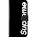 Miniatyrbillede 3 af 3: Google Pixel 9 Pro XL Tegnebogsetui Supreme Sort Hvid Streetwear Design Klassisk Modeikon Trend Urban Stil Grafiskt Motiv Populær