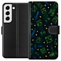 Miniatyrbillede 1 af 3: Samsung Galaxy S22 5G Tegnebogsetui Minecraft Dungeons Mob