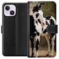 Miniatyrbillede 1 af 3: Apple iPhone 15 Plus Tegnebogsetui Smuk Hest - elegant illustr