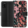 Miniatyrbillede 1 af 3: Samsung Galaxy A41 Tegnebogsetui Blomster