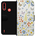 Miniatyrbillede 1 af 3: Motorola Moto E7 Power Tegnebogsetui Sommerblomster