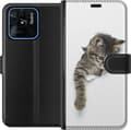 Kompatibel Tegnebogsetui til Xiaomi Redmi 10C Kat