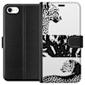 Miniatyrbillede 1 af 3: Apple iPhone 6s Tegnebogsetui Leopard Faces