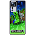 Pikkukuva 1 / 3: Xiaomi 12T Läpinäkyvä kuori Minecraft Creeper mobilskal i klassisk grön pixelstil
