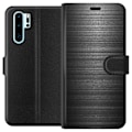 Miniatyrbillede 1 af 3: Huawei P30 Pro Tegnebogsetui Børstet Metal