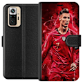 Miniatyrbild 1 av 3: Xiaomi Redmi Note 10 Pro Plånboksfodral Ronaldo Skills – CR7 Design för Äkta Supporters